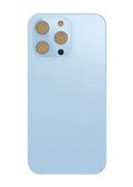 Back Glass with Adhesive (Blue) for iPhone 13 Pro Max