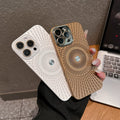 Hollow-out Cooling MagSafe Phone Case for iPhone 16/15/13, PC Matte Magnetic Pro