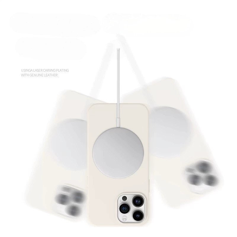 Liquid Silicone MagSafe Magnetic Phone Case for iPhone 18 Pro Max / 17, Anti-Dro