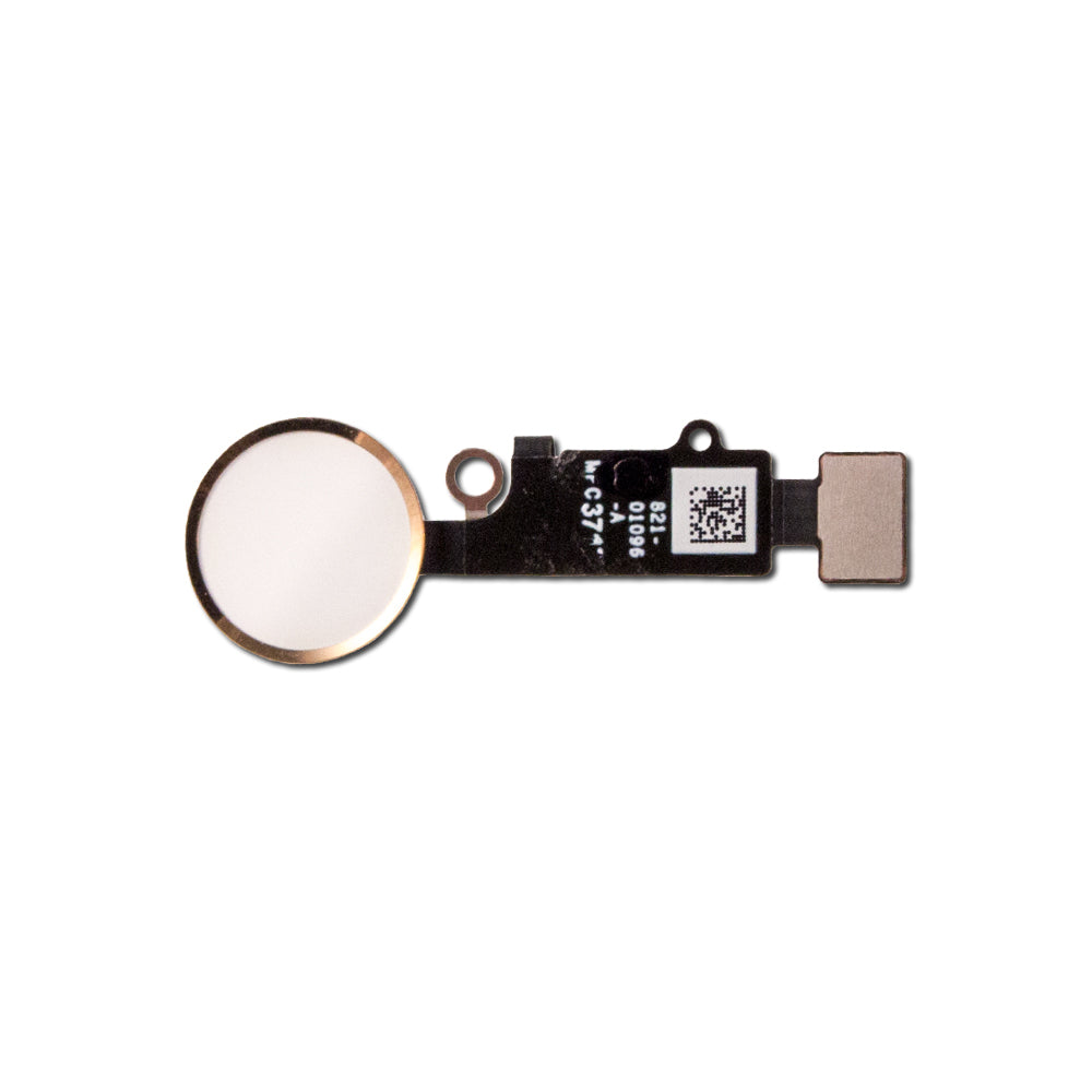Gold Home Button Flex Cable for iPhone 8