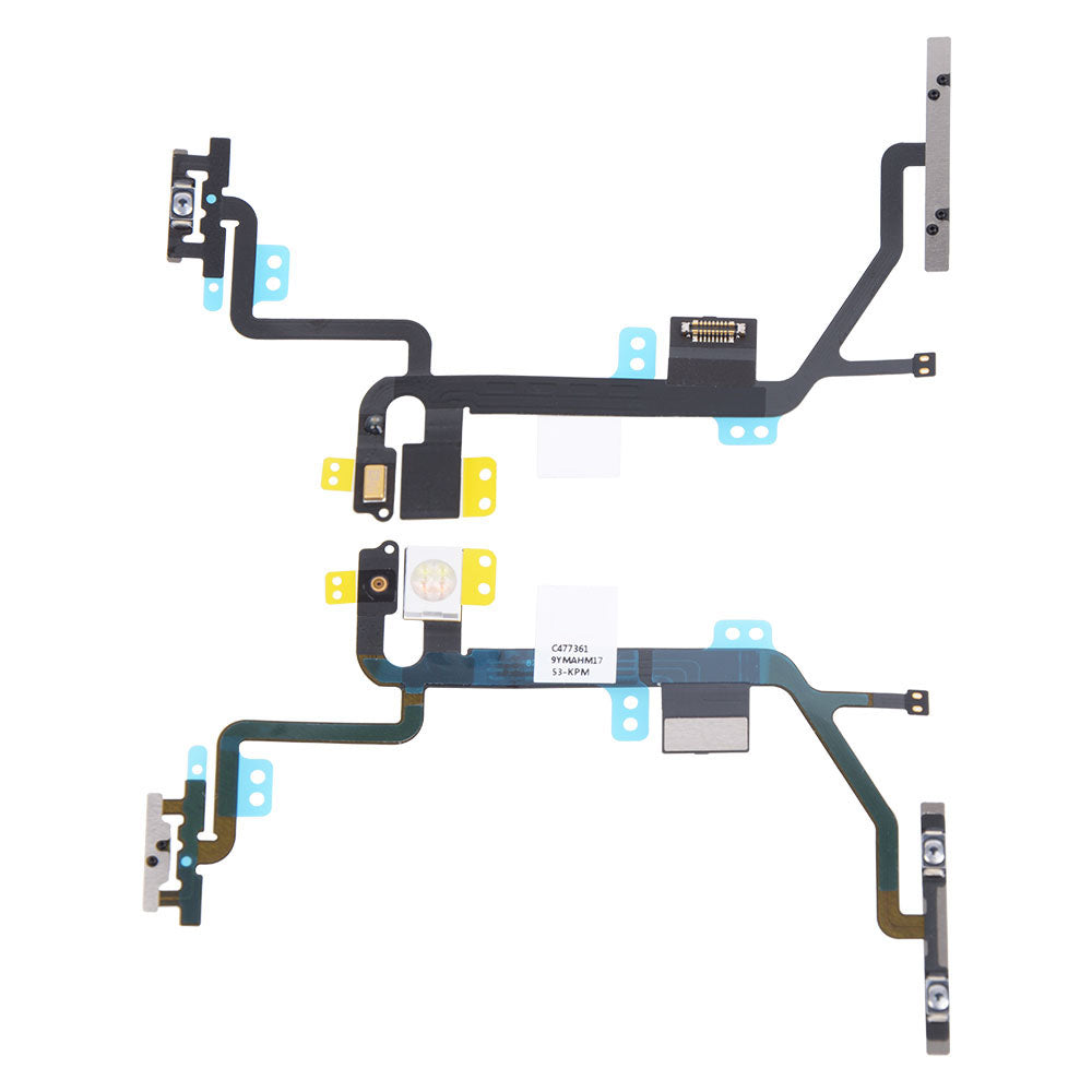 Power Flex Cable with Volume Button and Mute for iPhone 8