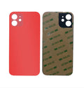 Back Glass Replacement with Adhesive (Red) for iPhone 12 Mini