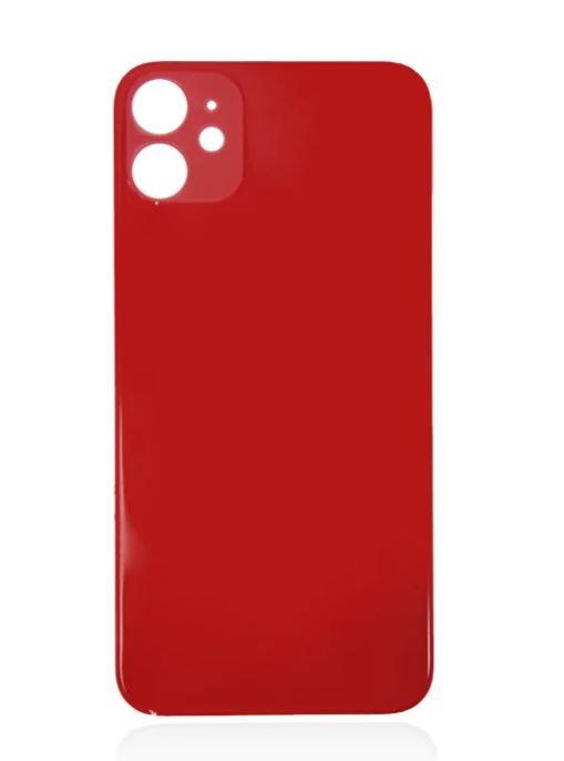 Back Glass Replacement with Adhesive (Red) for iPhone 11