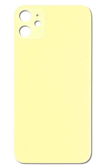 Back Glass Replacement with Adhesive (Yellow) for iPhone 11