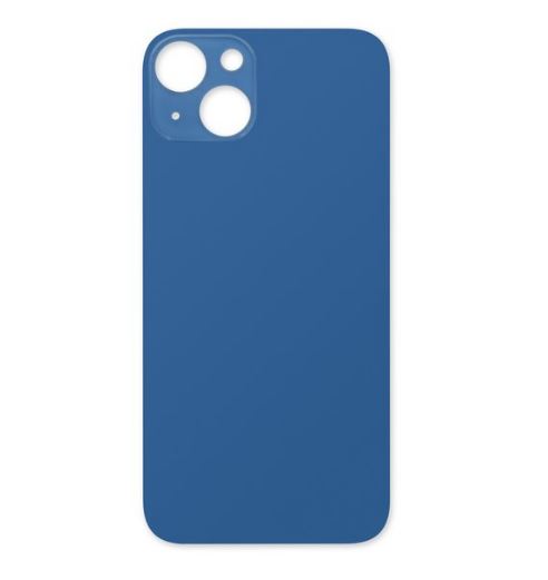 Back Glass Replacement with Adhesive (Blue) for iPhone 13