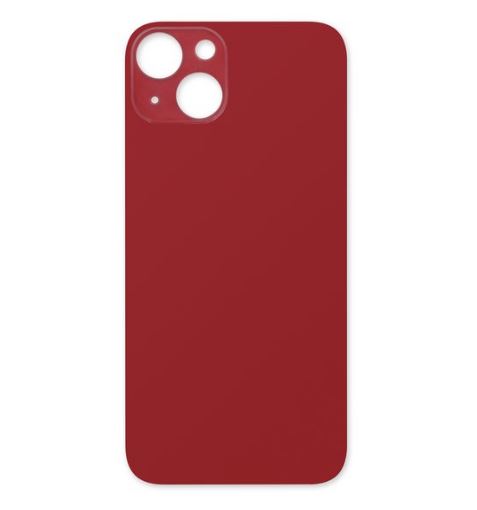 Back Glass Replacement with Adhesive (Red) for iPhone 13