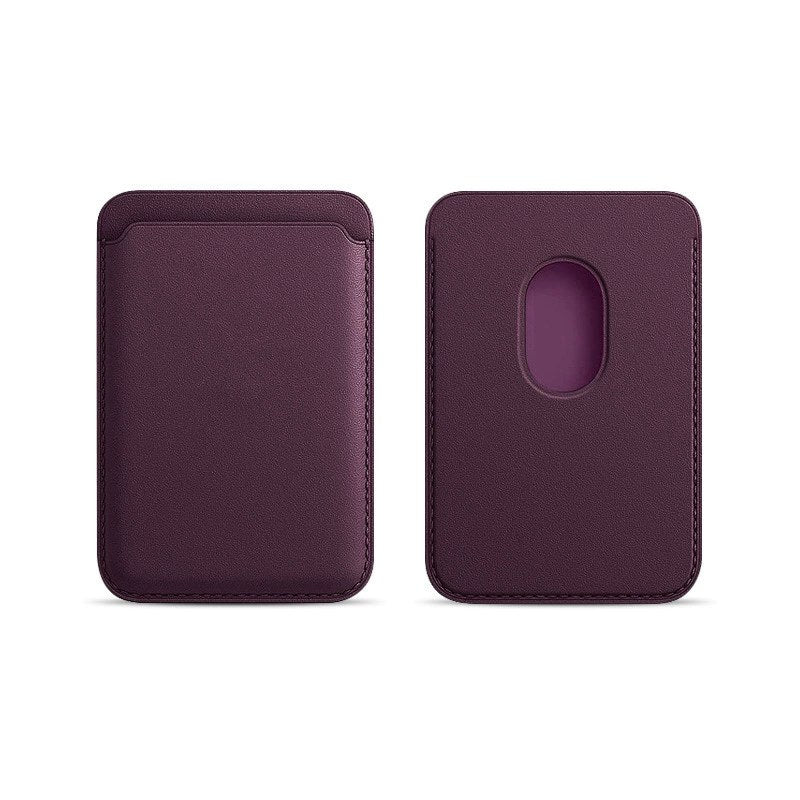 MagSafe-compatible magnetic card holder wallet