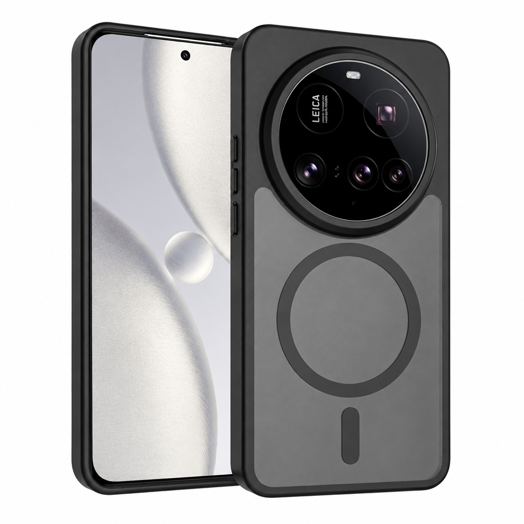 Magnetic Frosted TPU Case for Xiaomi 15 Ultra - All-Inclusive Anti-Fall Soft Protective Back Cover