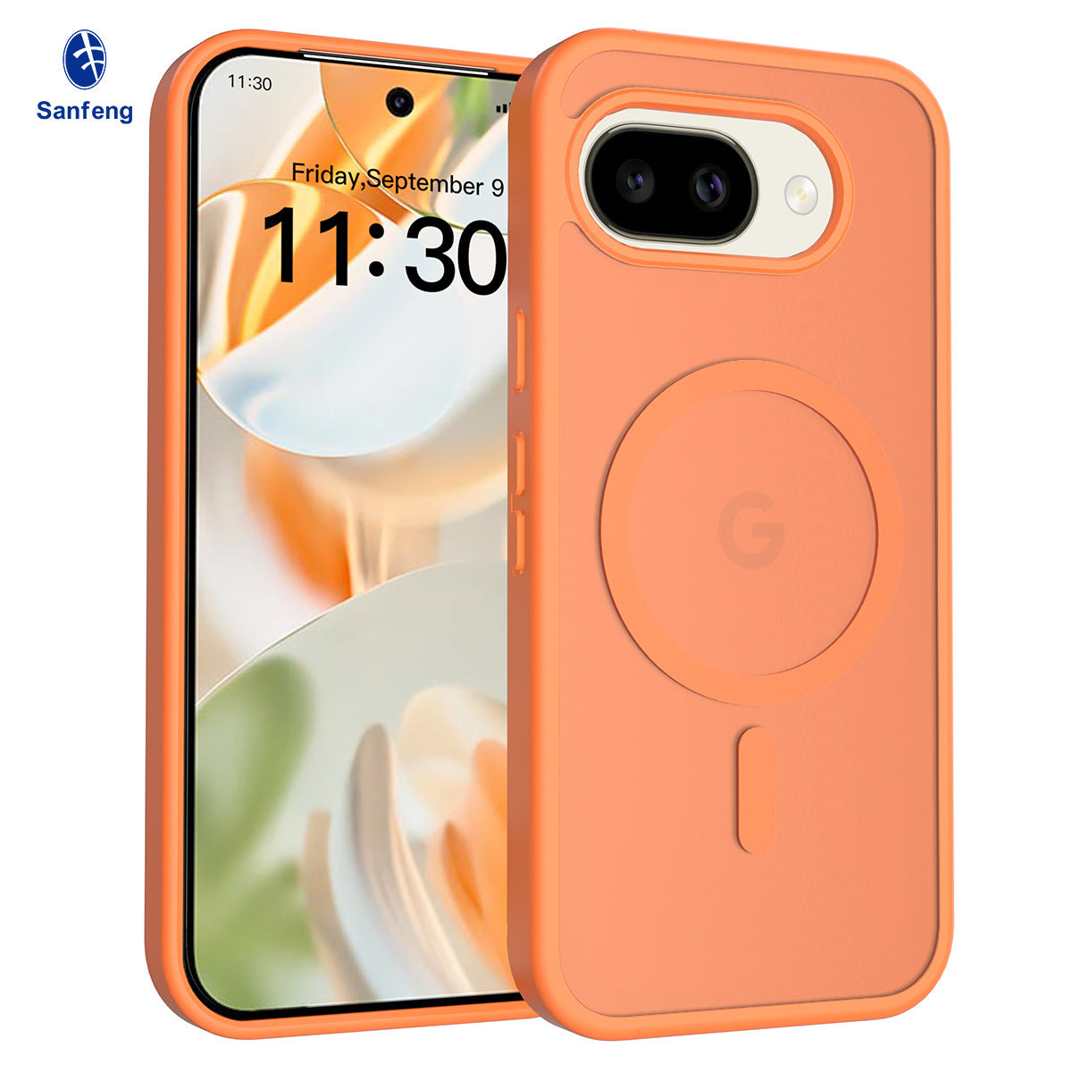 Matte Magnetic Phone Case for Google Pixel 10, 10 Pro XL, 9 Pro, 9 Pro Fold, Shockproof TPU Anti-Fall Protective Cover