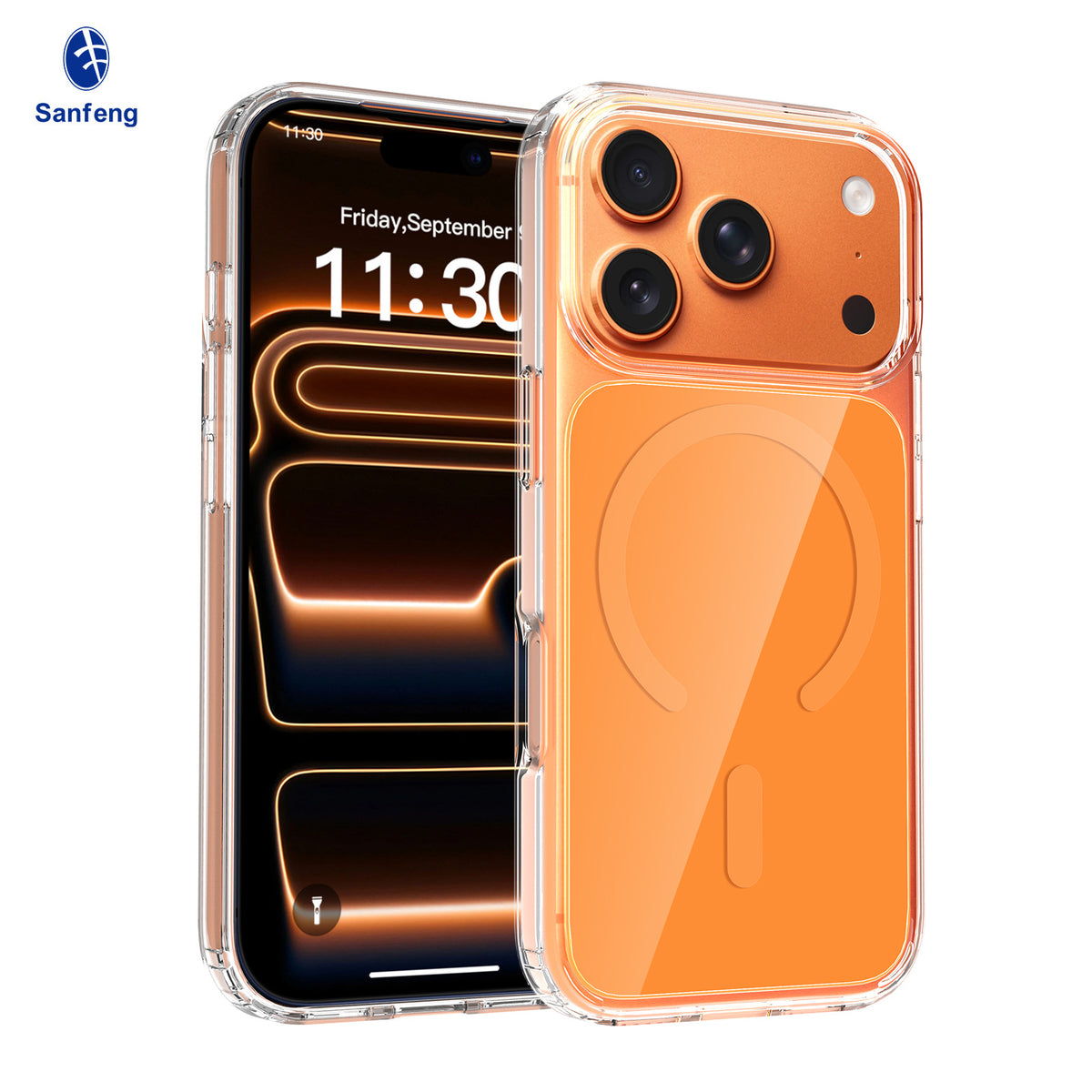 Transparent TPU Shockproof Protective Phone Case for iPhone 17 Pro Max, 16, 15, 14, 13 - Anti-Fall Soft Cover