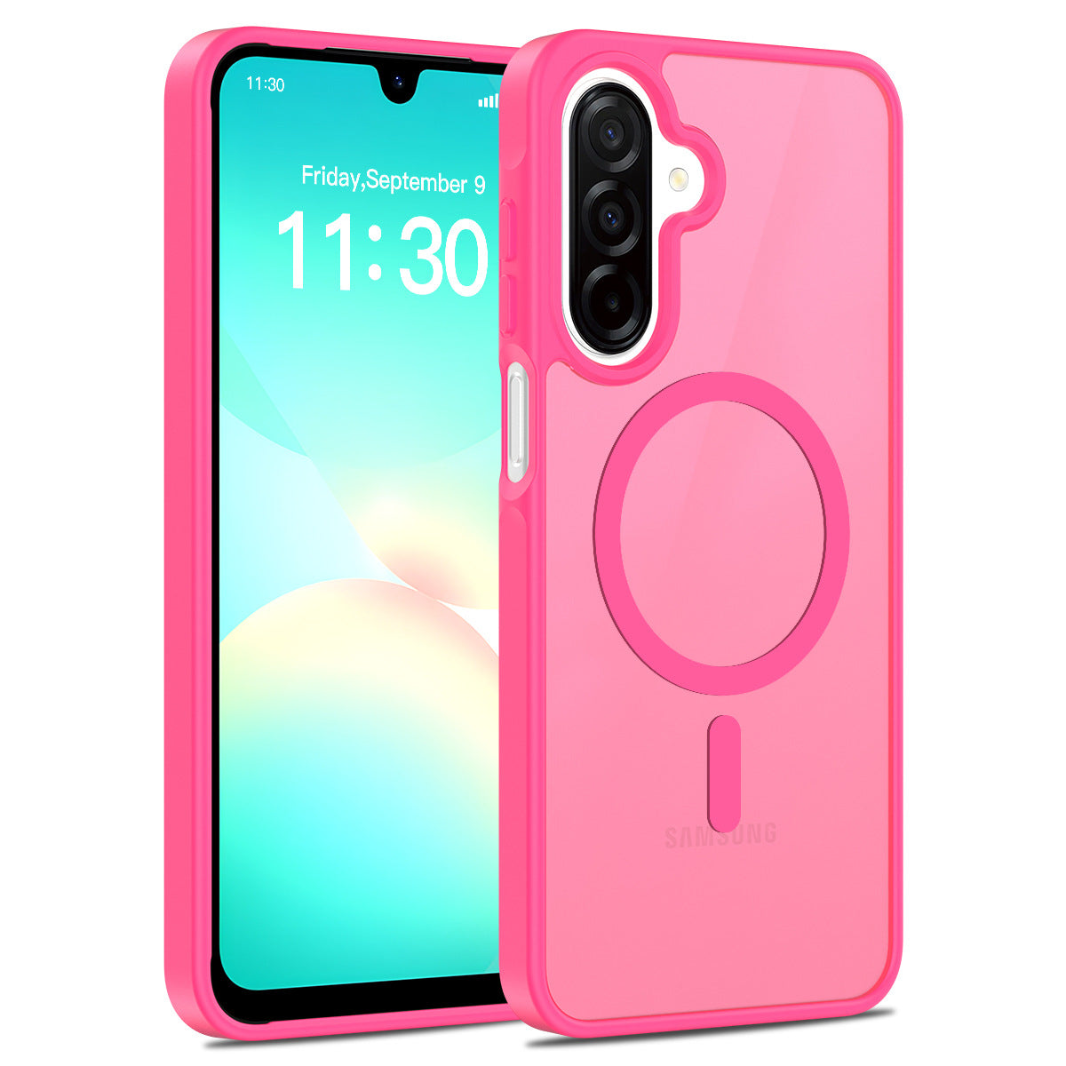 Matte Skin-Feel Magnetic Phone Case for Samsung Galaxy A Series, Shockproof Anti-Drop TPU Protective Cover