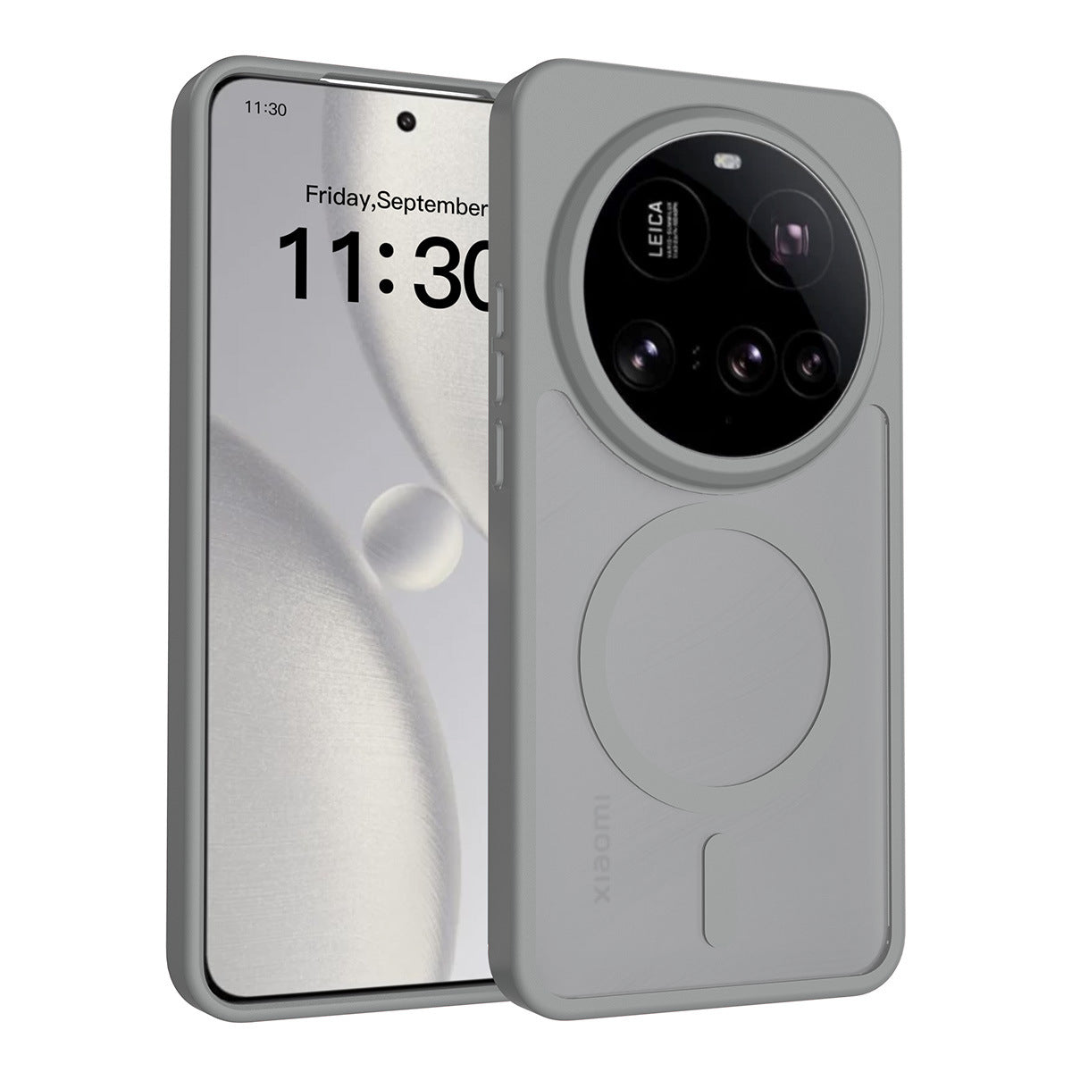 Magnetic Frosted TPU Case for Xiaomi 15 Ultra - All-Inclusive Anti-Fall Soft Protective Back Cover