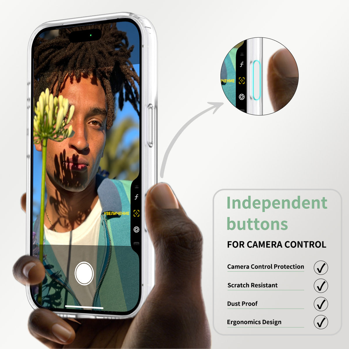 Magnetic Frosted Translucent Case for iPhone 16 & 17 Series, Shockproof Anti-Fall Protective Cover with Camera Button Support