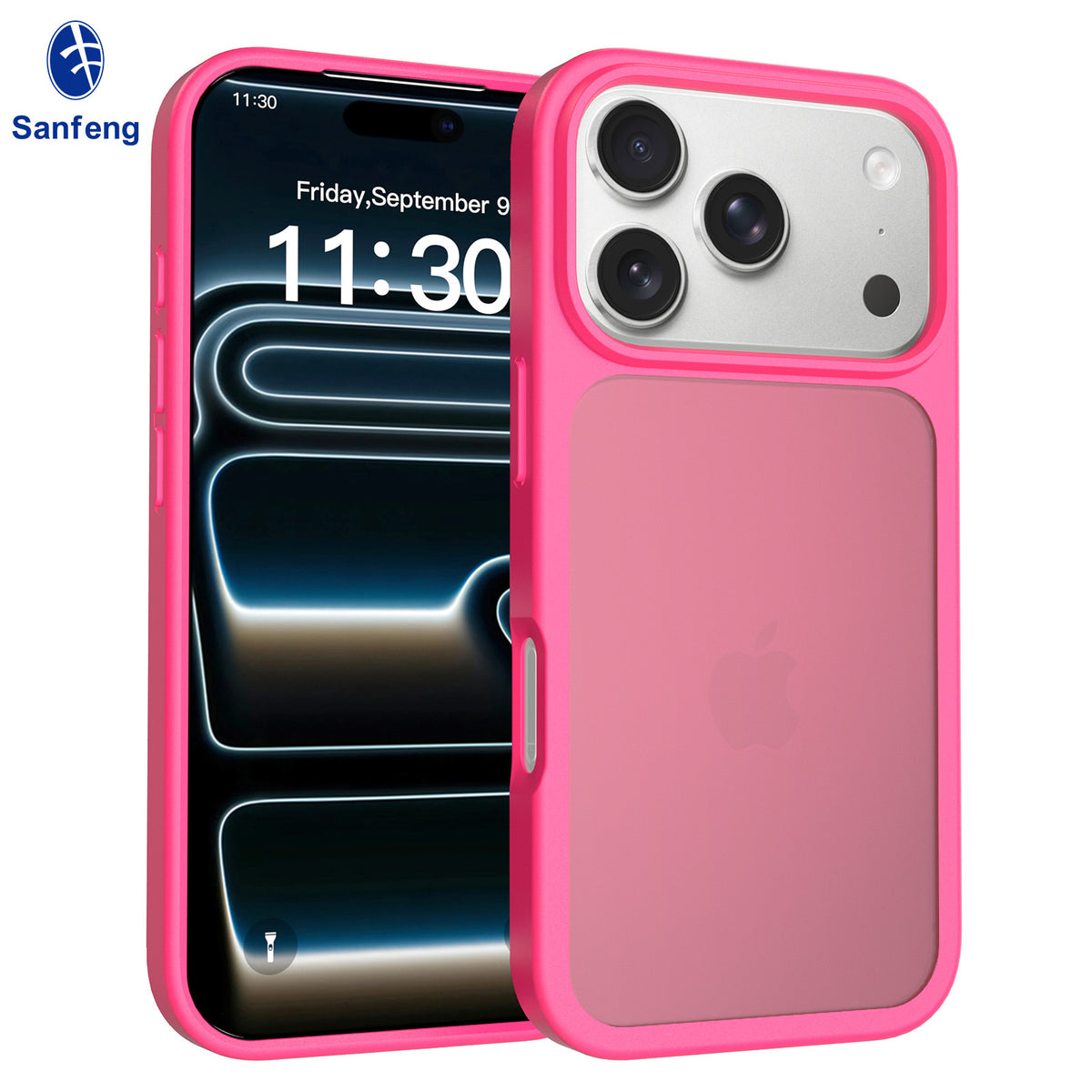 Frosted Translucent Skin-Feel TPU Phone Case - Anti-Drop Protective Cover for iPhone