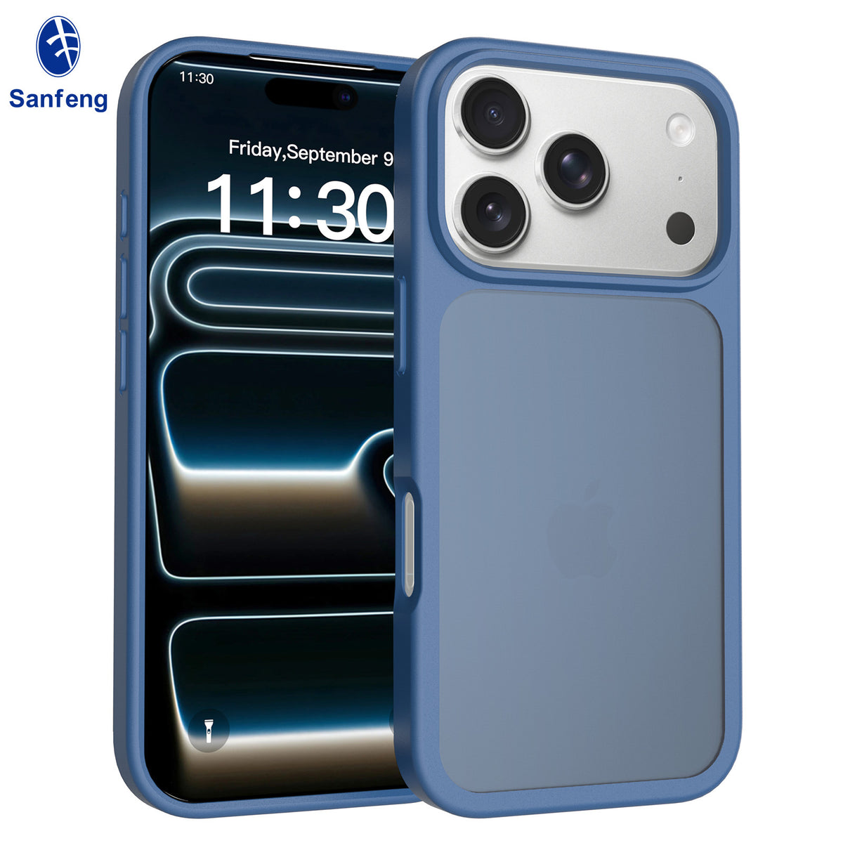 Frosted Translucent Skin-Feel TPU Phone Case - Anti-Drop Protective Cover for iPhone