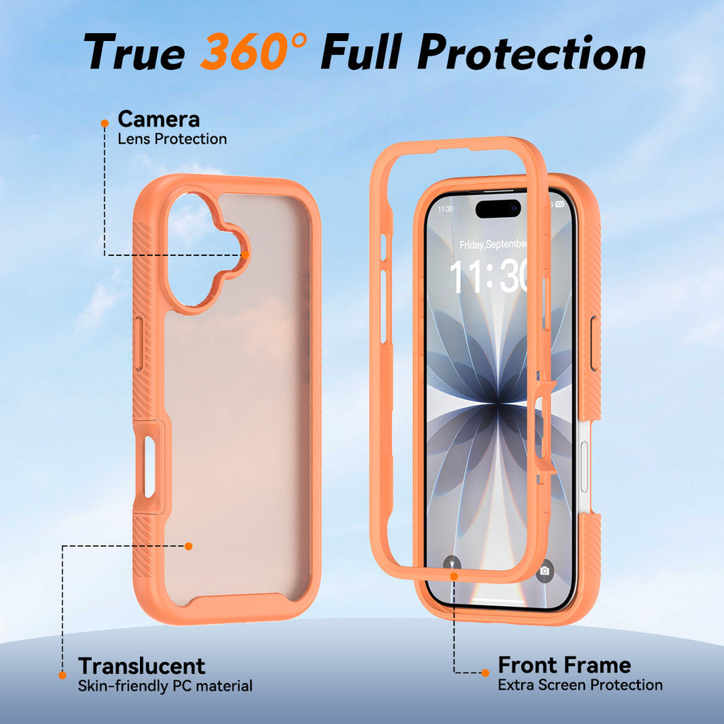 Magnetic Liquid Silicone Phone Case for iPhone 17 Air & 16 Pro Max, Skin-Feel Anti-Fingerprint Full Protective Cover