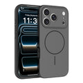 Magnetic Skin-Feel Protective Phone Case for iPhone 17 16 15 Pro Max, Anti-Fall TPU Two-in-One Cover with Lanyard Design