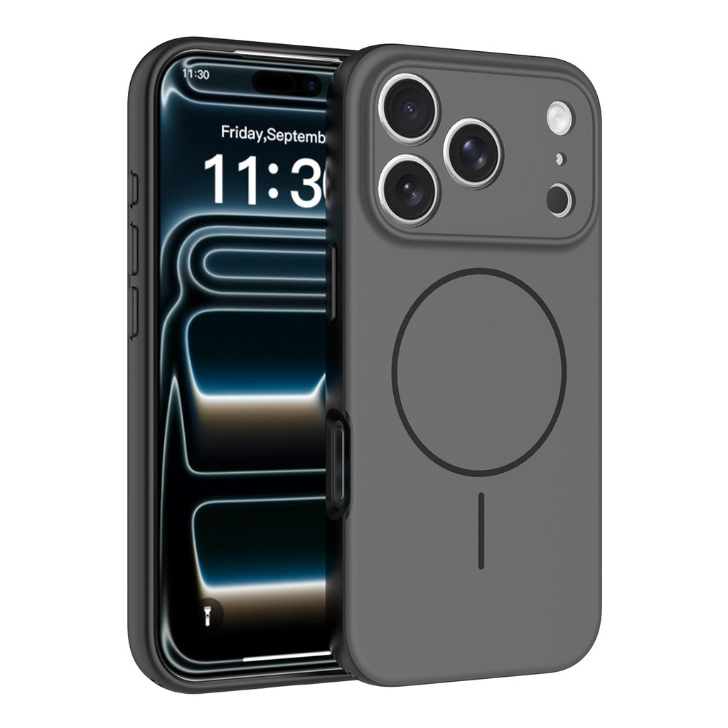 Magnetic Anti-Drop Phone Case with Lanyard, Skin-Feel PC+TPU Protective Cover Compatible with iPhone 16 / 17 Series