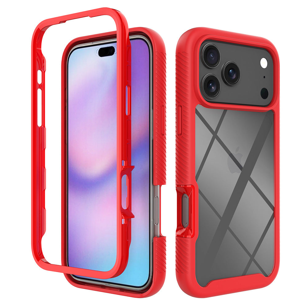 Shockproof Magnetic Phone Case for iPhone 17 16 15 14 Series - Anti-Fall TPU Protective Hard Cover