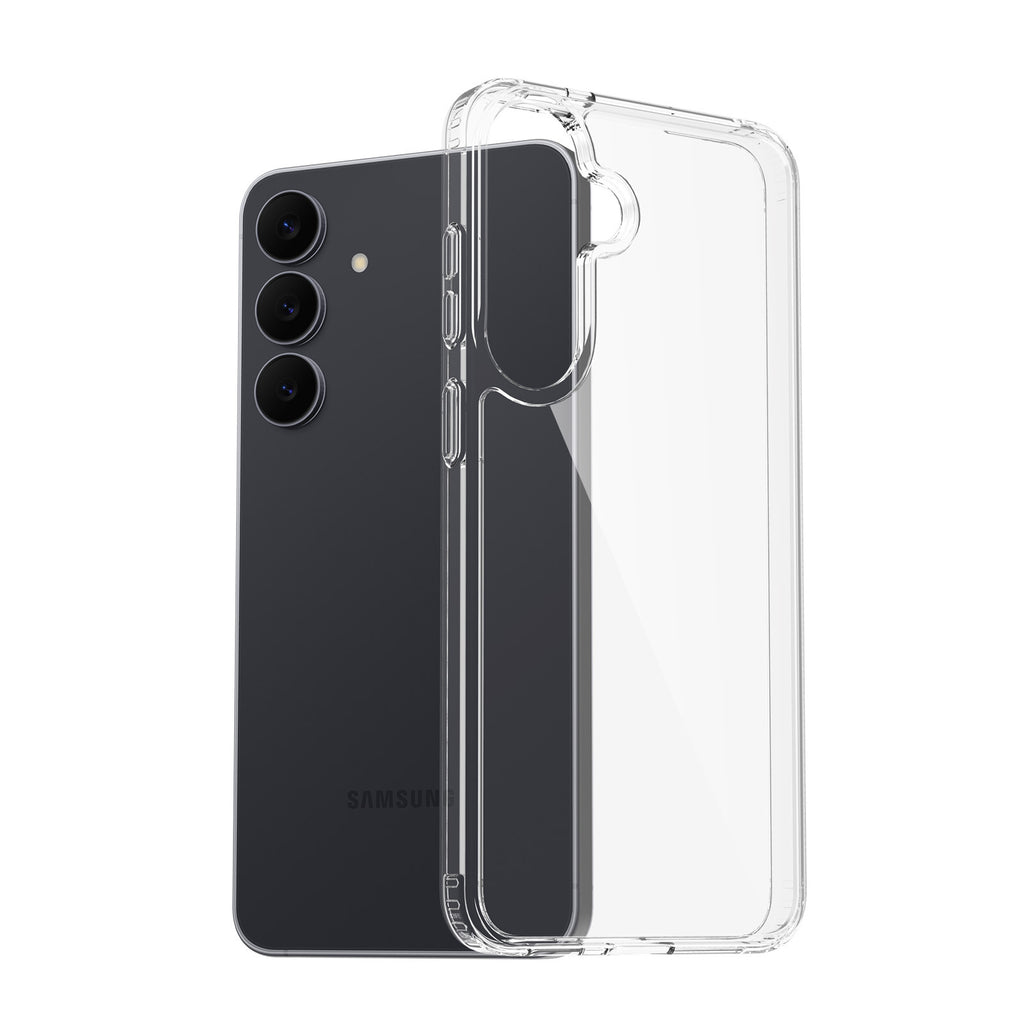 Clear Protective Case for Samsung Galaxy S25 Ultra S24 Plus S23 FE, Anti-Scratch TPU Shockproof Transparent Phone Cover