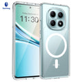 Clear Magnetic Protective Case for Xiaomi 14T / 15 Pro & Redmi Note 14 Series, Shockproof TPU+PC Anti-Fall Phone Cover