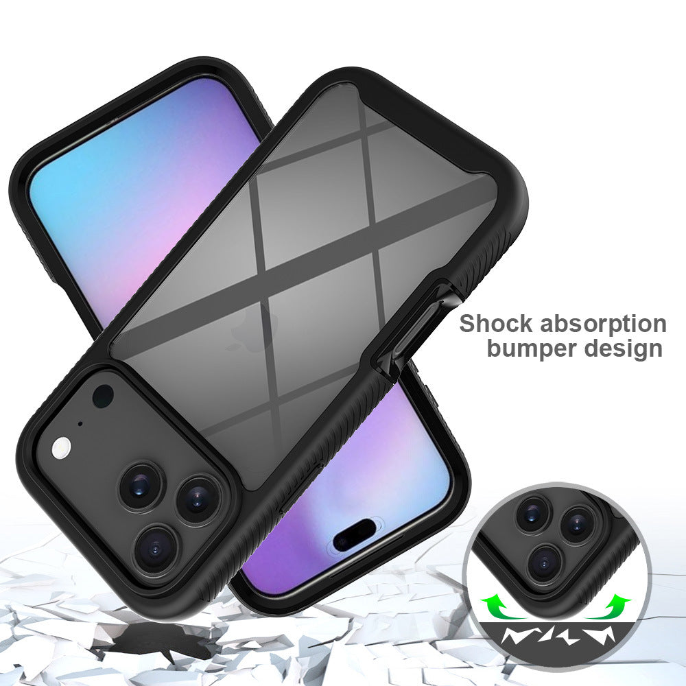 Shockproof Magnetic Phone Case for iPhone 17 16 15 14 Series - Anti-Fall TPU Protective Hard Cover