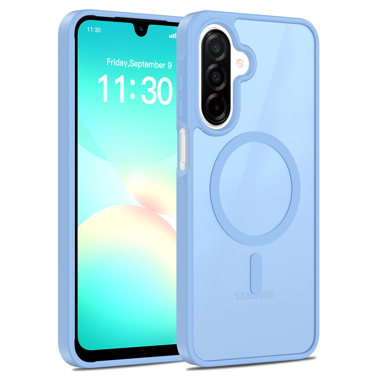 Matte Skin-Feel Magnetic Phone Case for Samsung Galaxy A Series, Shockproof Anti-Drop TPU Protective Cover