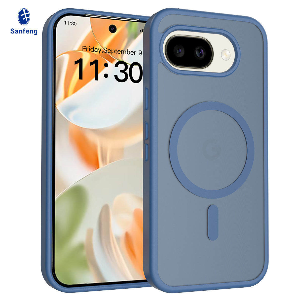 Matte Magnetic Phone Case for Google Pixel 10, 10 Pro XL, 9 Pro, 9 Pro Fold, Shockproof TPU Anti-Fall Protective Cover