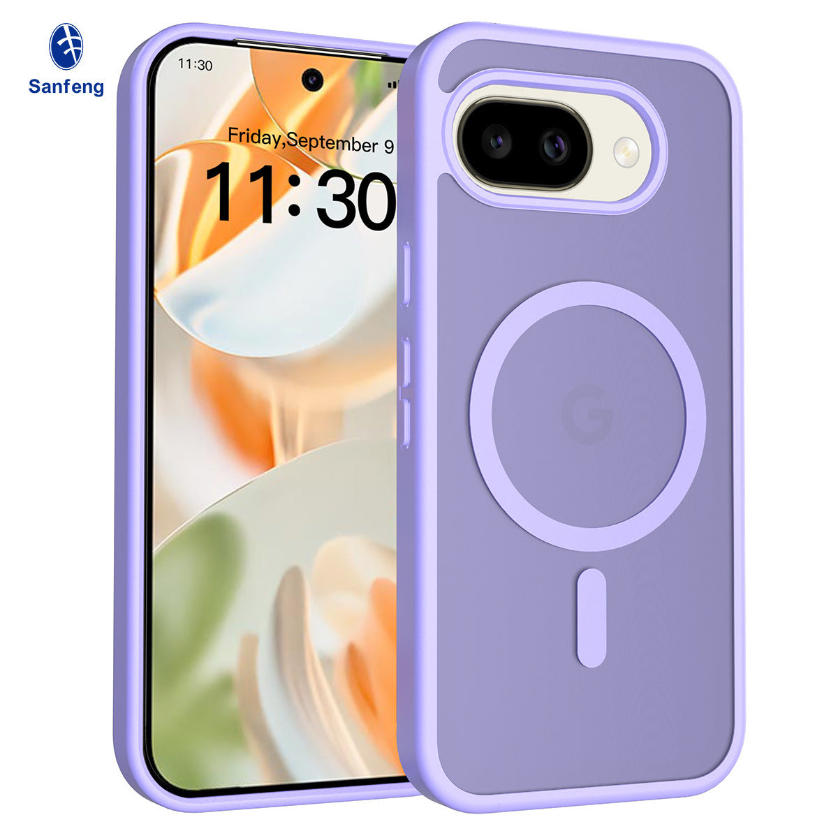 Matte Magnetic Phone Case for Google Pixel 10, 10 Pro XL, 9 Pro, 9 Pro Fold, Shockproof TPU Anti-Fall Protective Cover