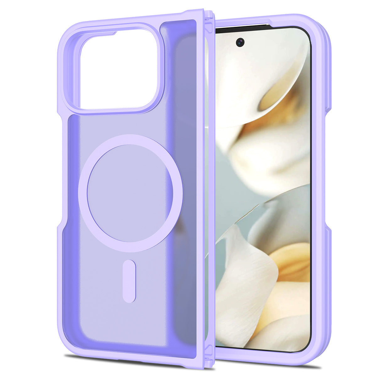 Magnetic Skin-Feel Protective TPU Case for Google Pixel 9 / 9 Pro / 9 Pro XL / Fold, Anti-Drop Slim Phone Cover