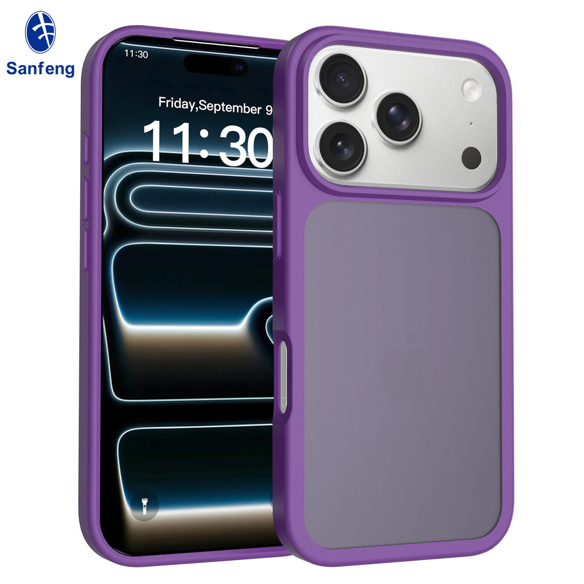 Frosted Translucent Skin-Feel TPU Phone Case - Anti-Drop Protective Cover for iPhone