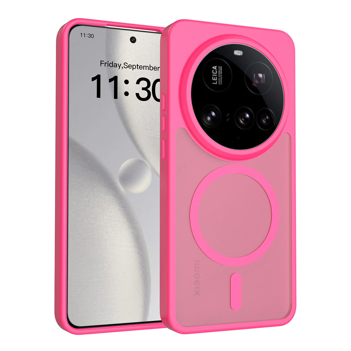 Magnetic Frosted TPU Case for Xiaomi 15 Ultra - All-Inclusive Anti-Fall Soft Protective Back Cover