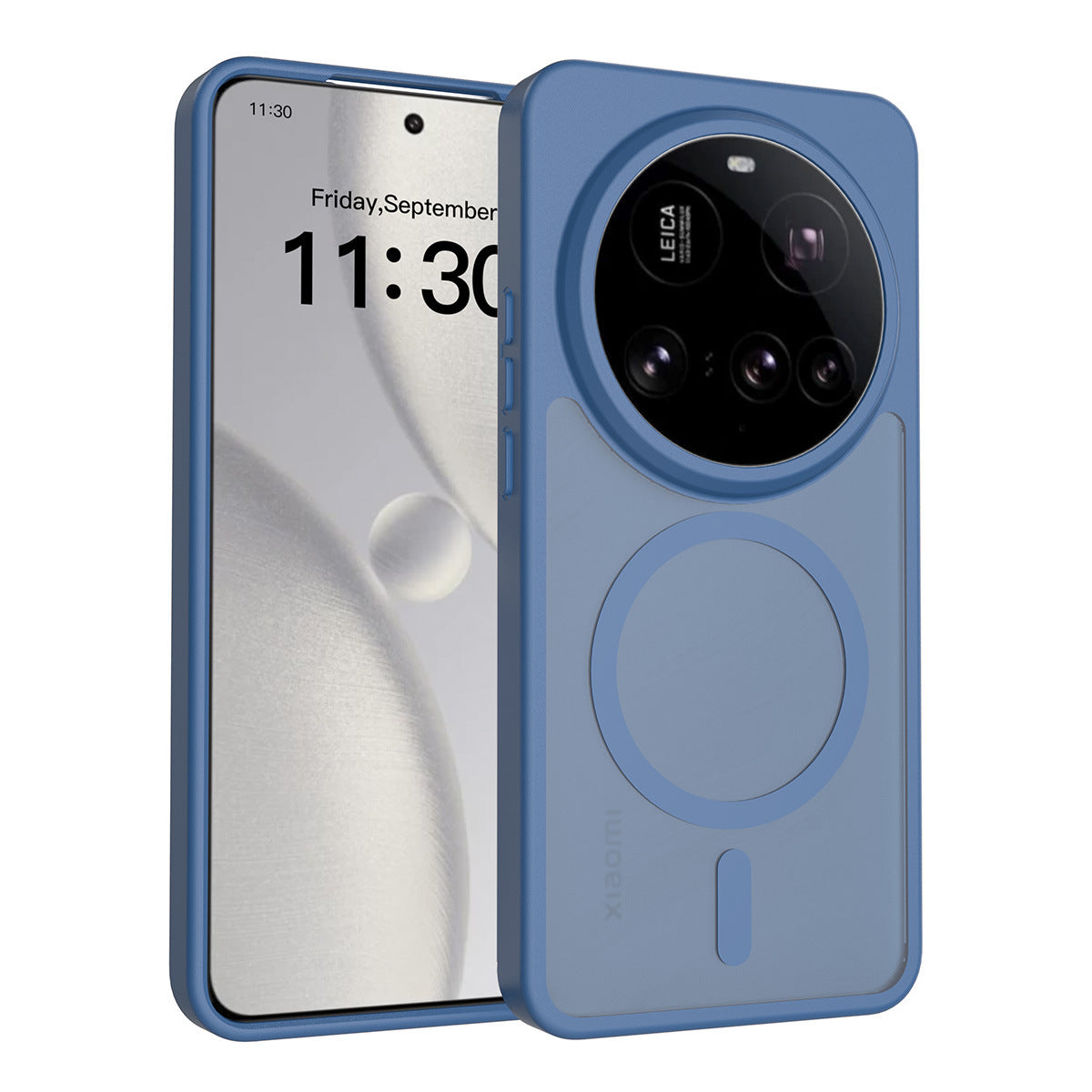 Magnetic Frosted TPU Case for Xiaomi 15 Ultra - All-Inclusive Anti-Fall Soft Protective Back Cover
