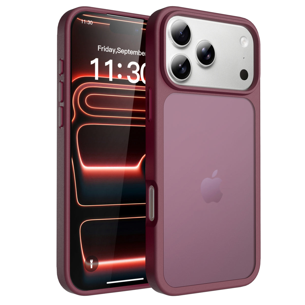 Frosted Translucent Skin-Feel TPU Phone Case - Anti-Drop Protective Cover for iPhone