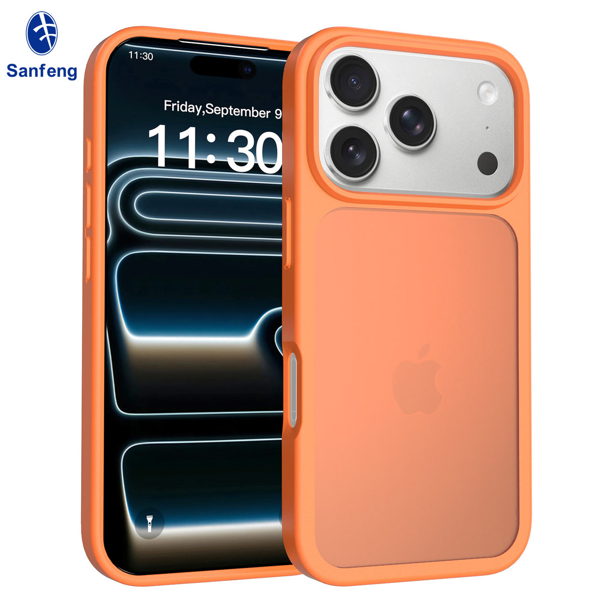 Frosted Translucent Skin-Feel TPU Phone Case - Anti-Drop Protective Cover for iPhone