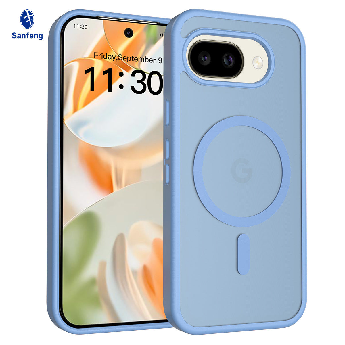 Matte Magnetic Phone Case for Google Pixel 10, 10 Pro XL, 9 Pro, 9 Pro Fold, Shockproof TPU Anti-Fall Protective Cover