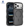 Sanfeng Magnetic Skin-Feel TPU Phone Case, Minimalist Anti-Drop Protective Shockproof Cover Compatible with iPhone