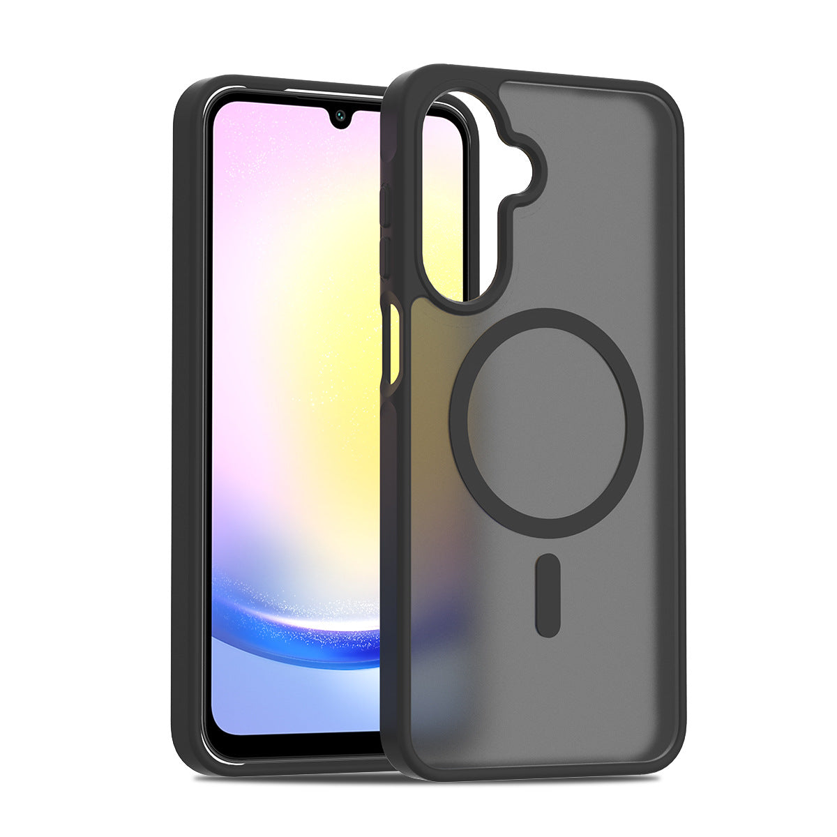 Matte Skin-Feel Magnetic Phone Case for Samsung Galaxy A Series, Shockproof Anti-Drop TPU Protective Cover