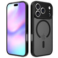 Magnetic Shockproof TPU Phone Case with Skin-Like Texture and Full Lens Protection for iPhone