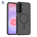 Matte Magnetic Phone Case for Samsung Galaxy Series, Skin-Feel PC+TPU Shockproof Anti-Drop Protective Cover