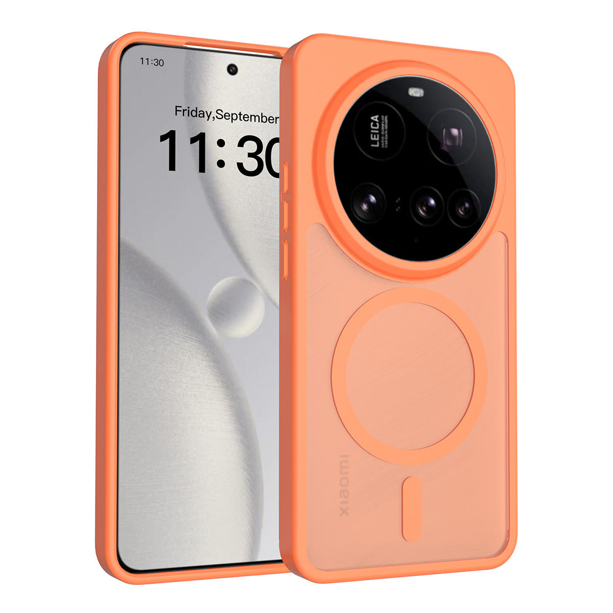 Magnetic Frosted TPU Case for Xiaomi 15 Ultra - All-Inclusive Anti-Fall Soft Protective Back Cover