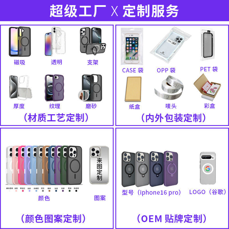 Shockproof Matte 2-in-1 Phone Case for Samsung Galaxy S25 S24 Series Dual Layer TPU PC Protective Cover