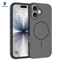 Magnetic Matte 2-in-1 Shockproof Phone Case with Lanyard for iPhone 17 Air, 16 Pro Max, 15 Series - Anti-Drop TPU Protective Cover