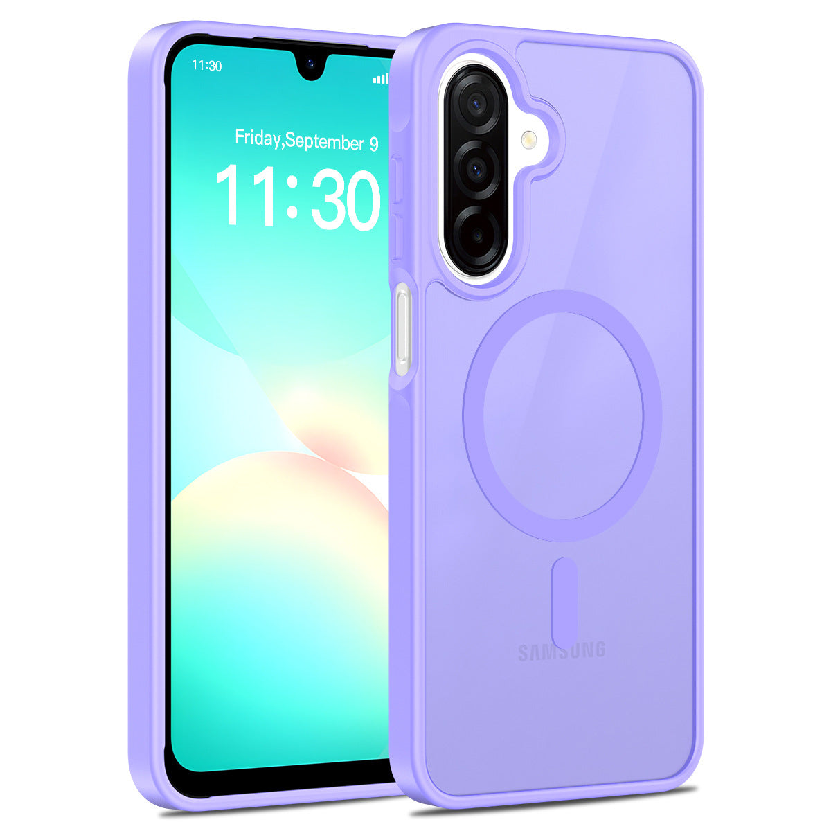 Matte Skin-Feel Magnetic Phone Case for Samsung Galaxy A Series, Shockproof Anti-Drop TPU Protective Cover