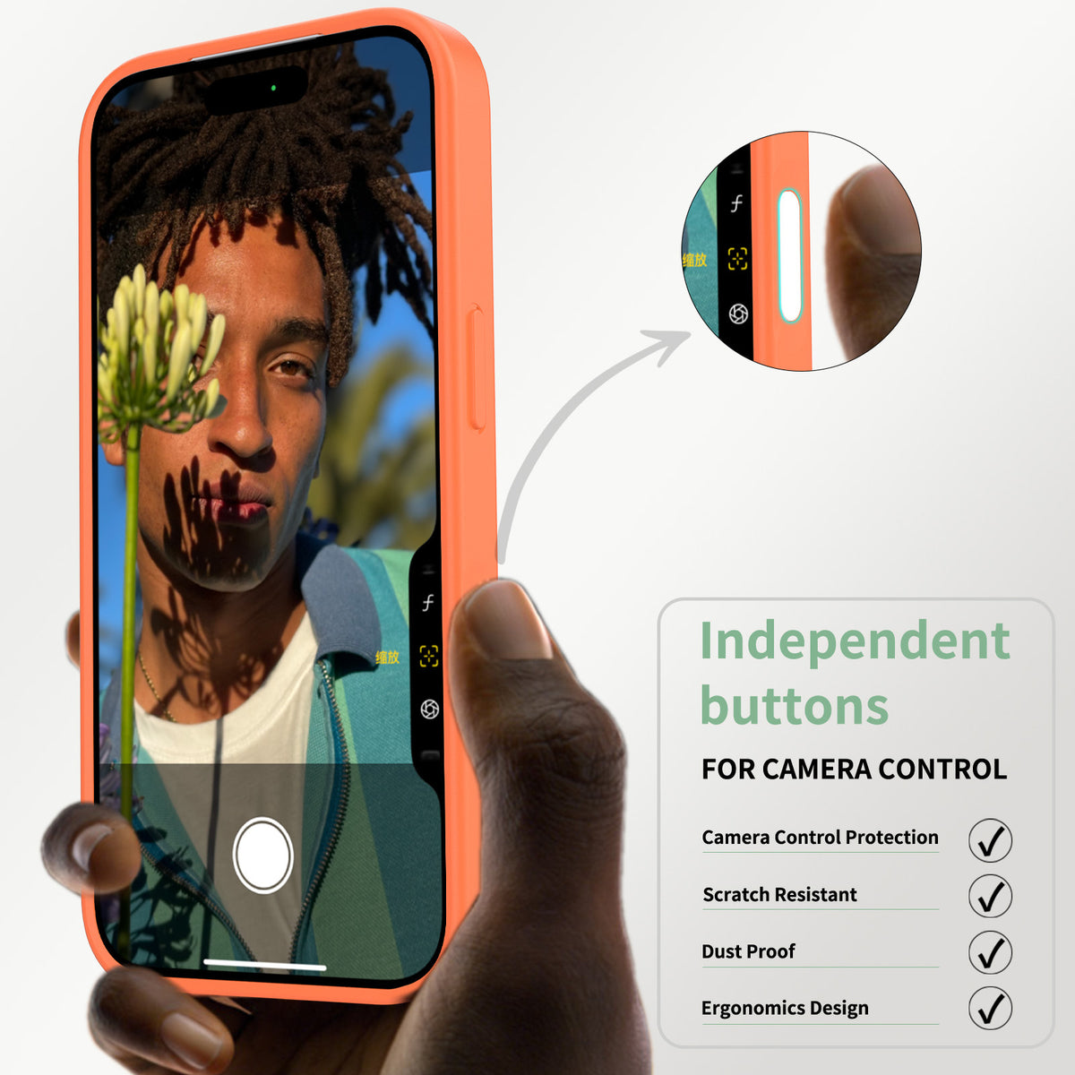 Magnetic Translucent Frosted Case for iPhone 17 Pro Max, Shockproof Skin-Feel Silicone Protective Phone Cover