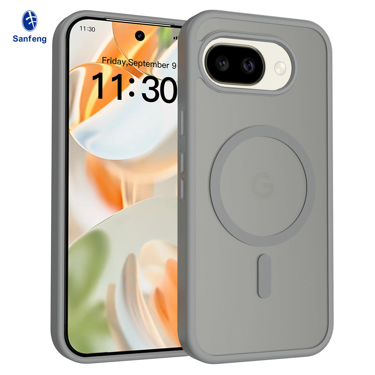Matte Magnetic Phone Case for Google Pixel 10, 10 Pro XL, 9 Pro, 9 Pro Fold, Shockproof TPU Anti-Fall Protective Cover