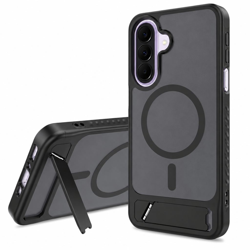Magnetic Shockproof Phone Case with Invisible Kickstand for Samsung Galaxy - Anti-Fall High-Quality TPU Protective Cover