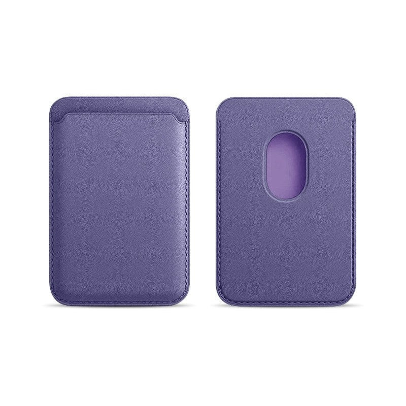 MagSafe-compatible magnetic card holder wallet