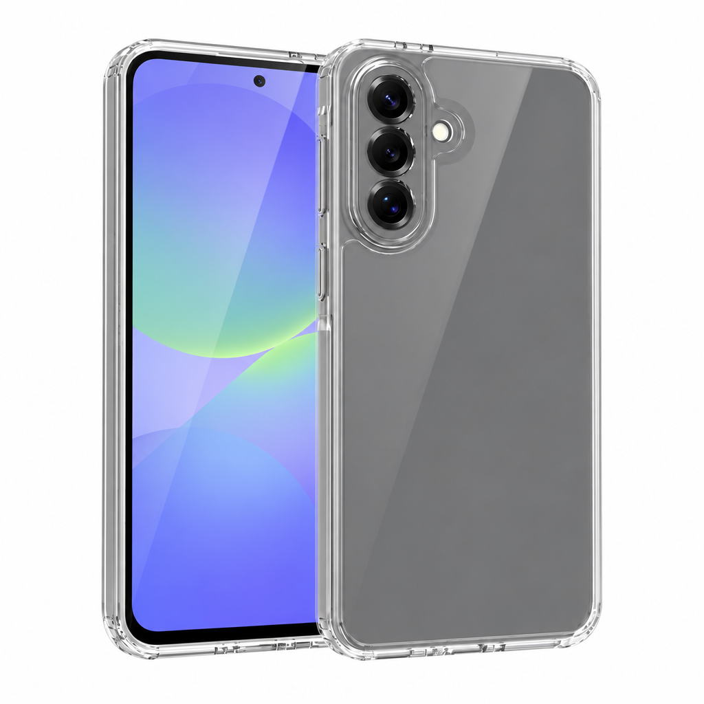 Clear Shockproof TPU Phone Case with Lanyard for Samsung Galaxy Anti-Drop Scratch-Resistant Transparent Protective Cover