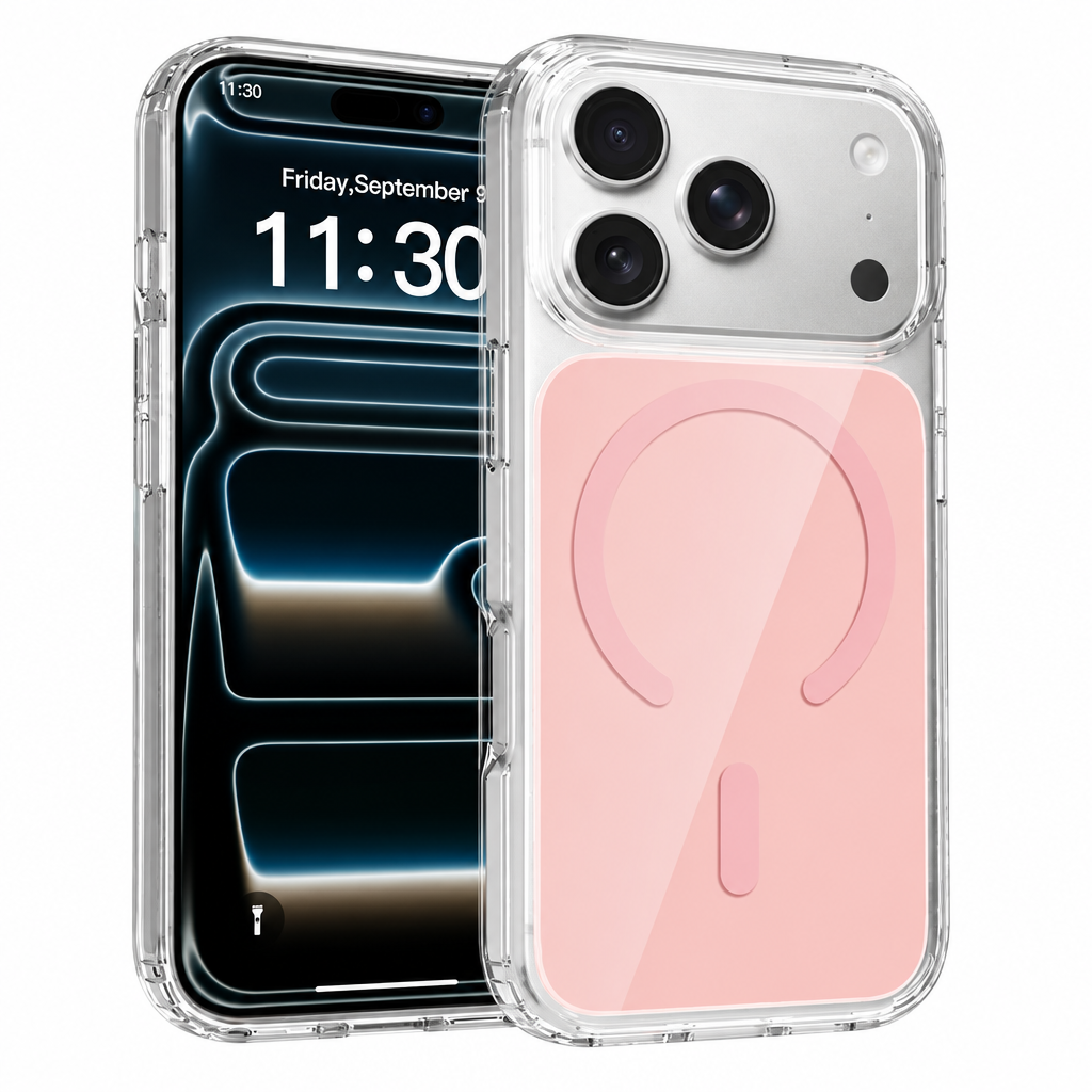 Transparent TPU Shockproof Protective Phone Case for iPhone 17 Pro Max, 16, 15, 14, 13 - Anti-Fall Soft Cover